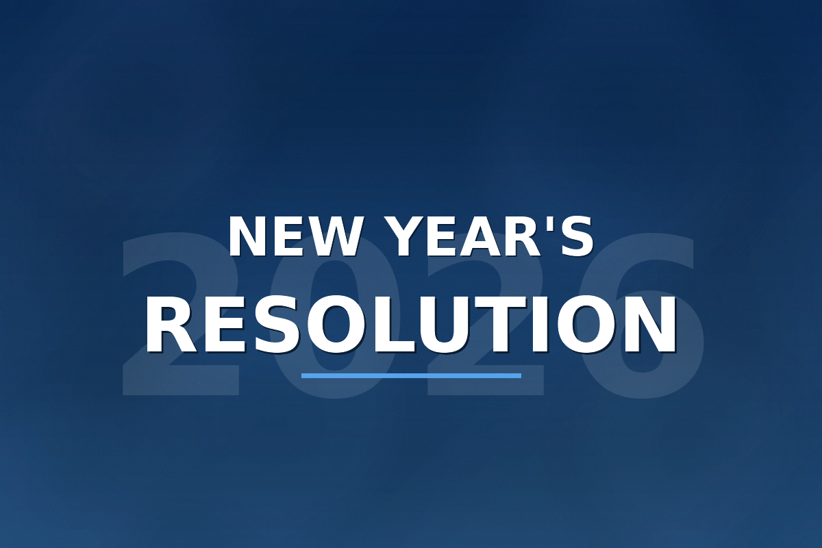 My 2026 New Year’s Resolution