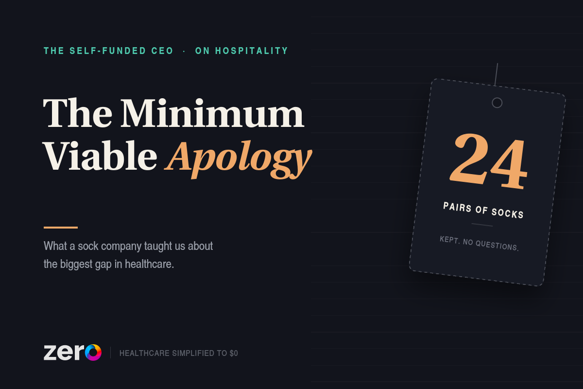 The Minimum Viable Apology
